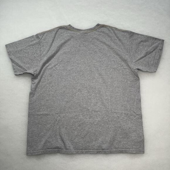 Y2K Nike Silver Tag Baggy Fit Grey Xl Men’s T-shirt Center Swoosh - Picture 4 of 7